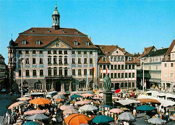 Coburg Rathaus Marktplatz