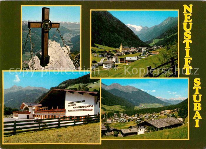 Neustift Stubaital Tirol Gipfelkreuz am Elfer Zuckerhuetli Freizeitzentrum Kampl