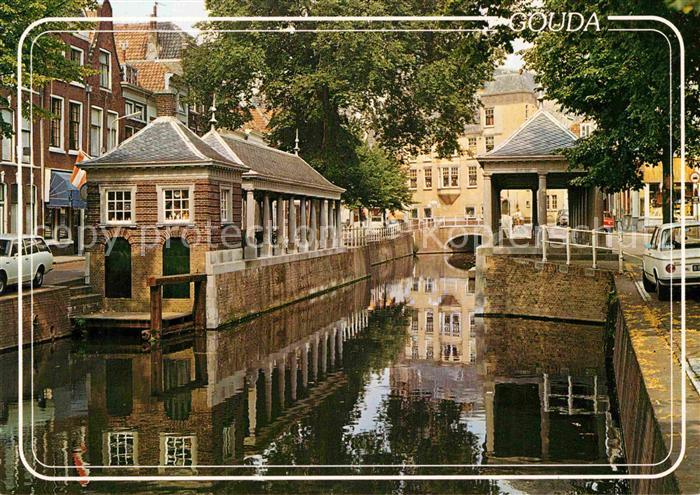 Gouda Visbank en Korenbeurs aan de Gouwe