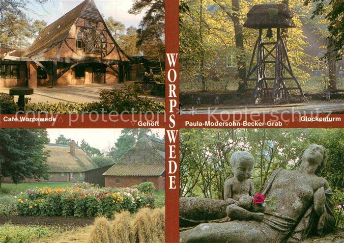 Worpswede Glockenturm Skulptur Cafe