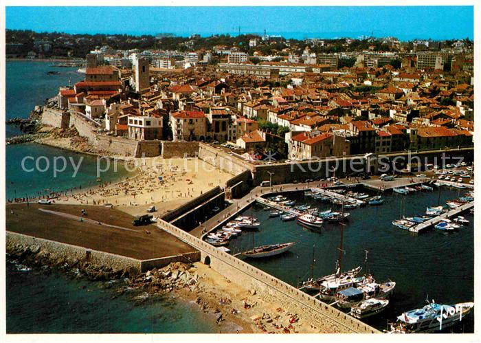 Antibes Alpes Maritimes Fliegeraufnahme Port et la Gravette