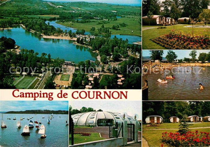 Cournon Fliegeraufnahme Camping Freibad