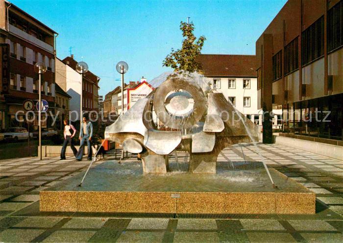 Hilden Mettmann Markt Brunnen