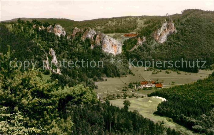 Immendingen Jaegerhaus mit Schloss Bronnen
