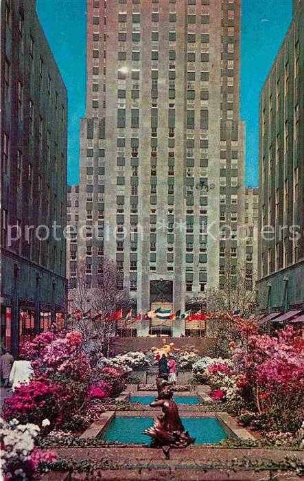 New York City Chanel Garden im Rockefeller Center