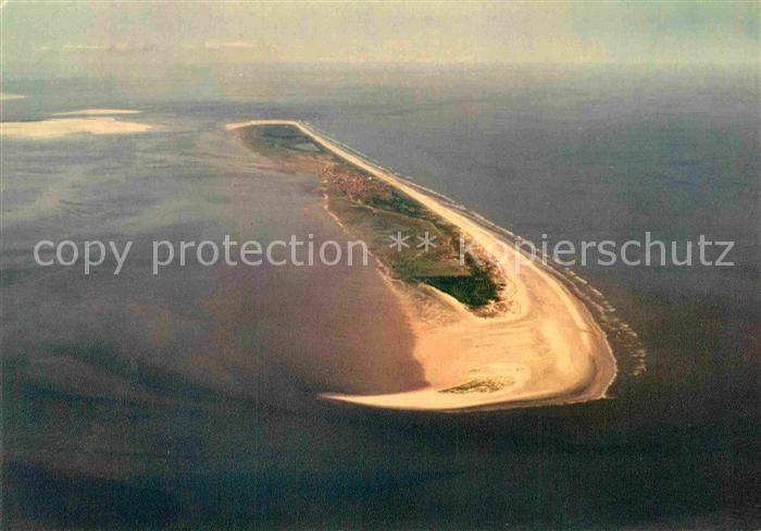 Juist Nordseebad Fliegeraufnahme von Osten