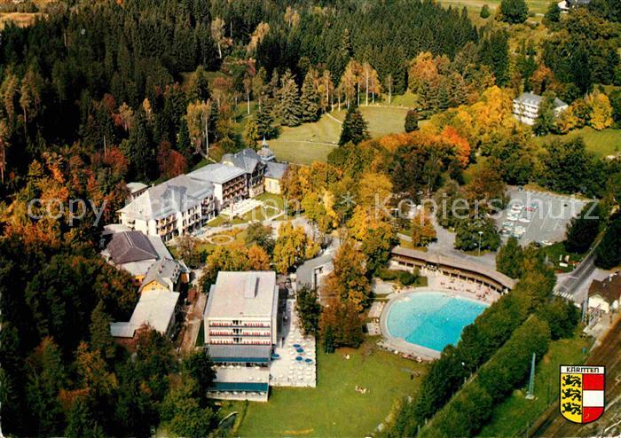Villach Kaernten Fliegeraufnahme Kuranlagen