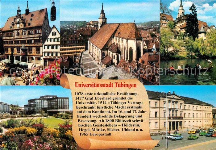 TueBINGEN BW Hoelderlinturm Rathaus