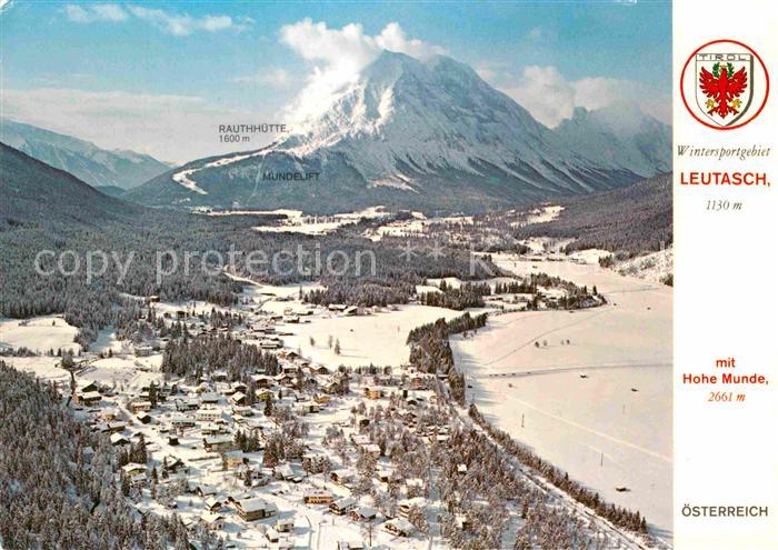 Leutasch Panorama mit Hohe Munde
