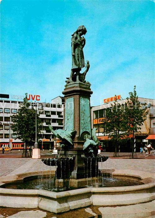 HANNOVER  CITY Gaenselieselbrunnen Steintor