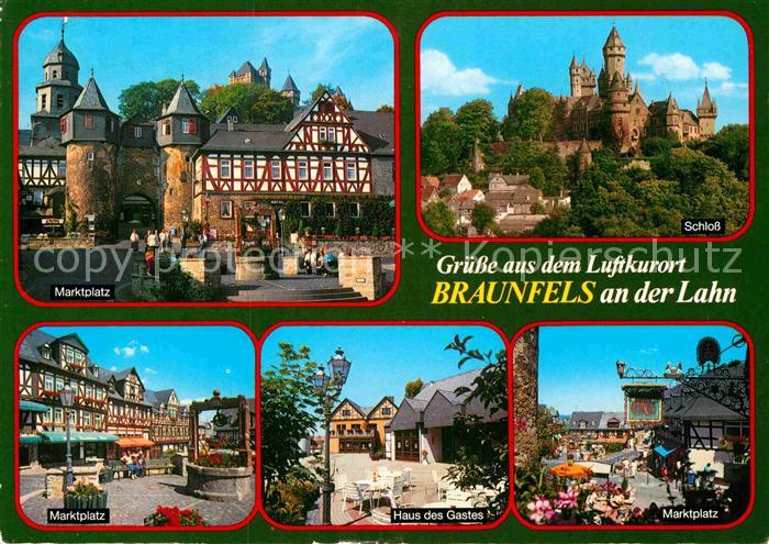 Braunfels Marktplatz Schloss Haus des Gastes