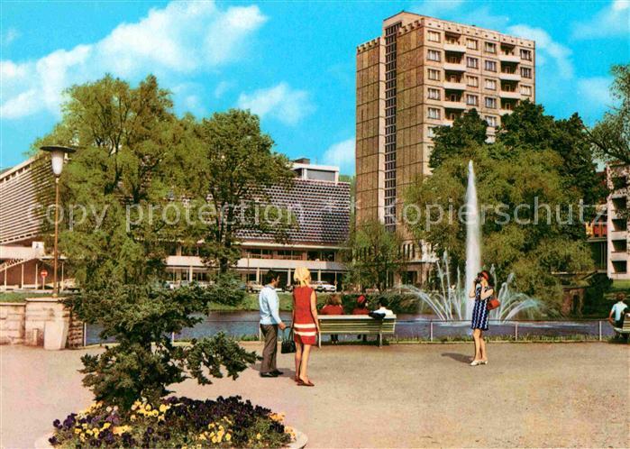 Suhl Thueringer Wald Hochhaus