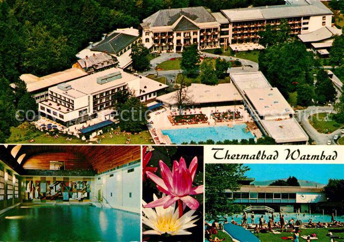 Warmbad Villach Fliegeraufnahme Thermalbad