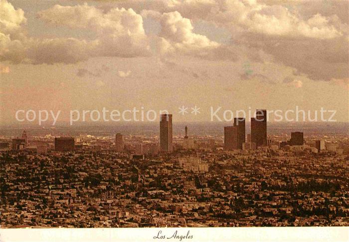 Los Angeles California Fliegeraufnahme