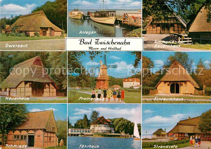 Bad Zwischenahn Dwersack Heuerhaus Schmiede Faehrhaus Promenade Muehle Anleger
