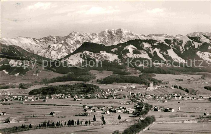 Sonthofen Oberallgaeu Panorama