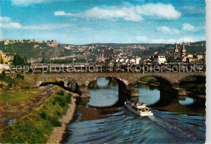 Koblenz Rhein Partie Mosel