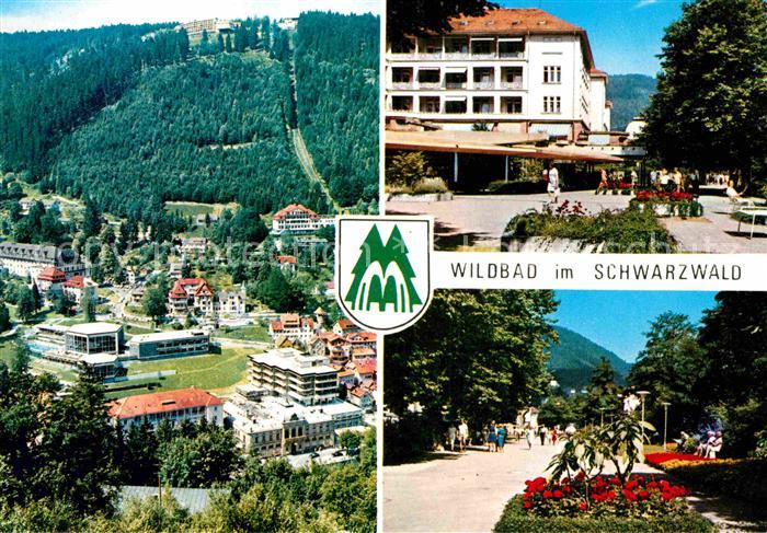 Wildbad Schwarzwald Panorama Parkanlagen