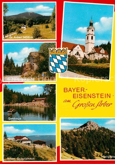 Bayrisch Eisenstein Kirche Arber Seehaus Hindenburg Kanzlei