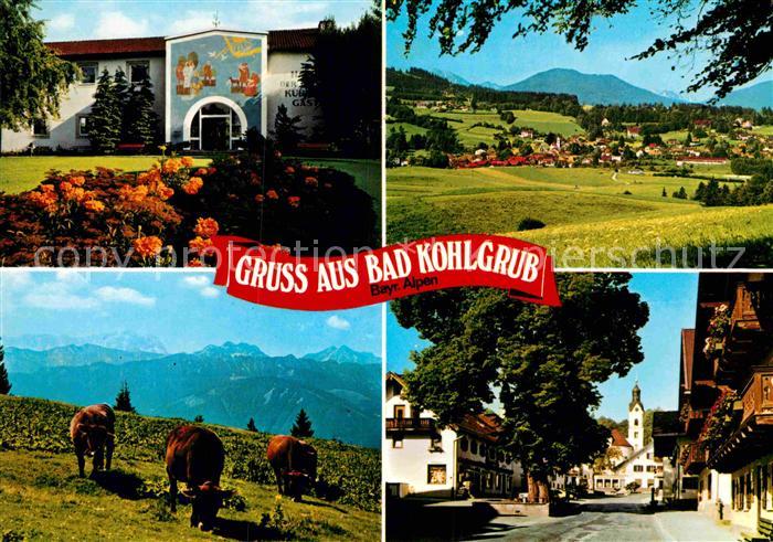 Kohlgrub Bad Ammergauer Alpen Hoernle Zugspitze Pfarrkirche