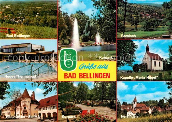 Bellingen Bad Schwimmbad Kurpark Kapelle Maria Huegel