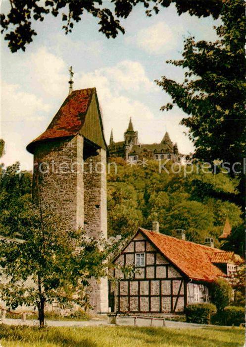 Wernigerode Harz Alter Wachturm Schloss