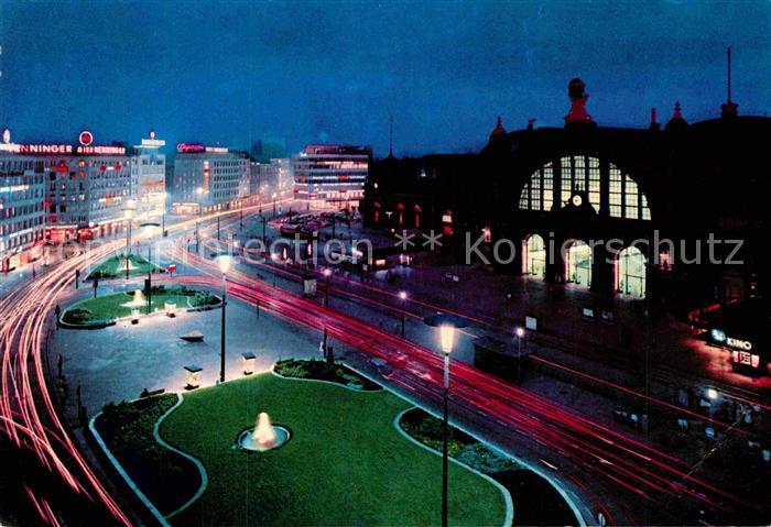Frankfurt Main Hauptbahnhof Nacht