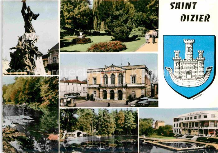 Saint-Dizier Haute-Marne Schloss Denkmal Panorama