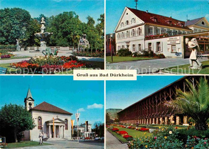 Bad Duerkheim Kirche Salinen Kurpark Kursanatorium