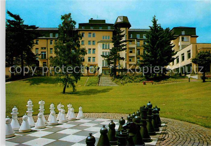 Koenigstein Taunus Klinik KVG Park Schachspiel