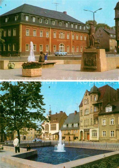 Brand-Erbisdorf Rathaus Marktplatz