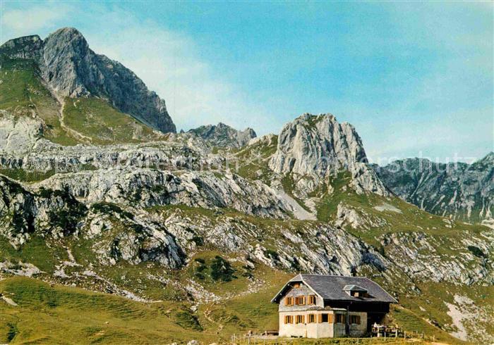 Vorarlberg Biberacher Huette Kuenzelspitze