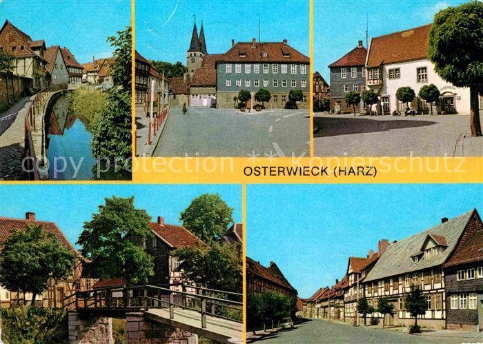 Osterwieck Marktplatz Holzbruecke Kapellenstrasse