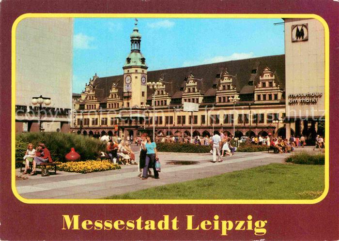 LEIPZIG Sachsen Rathaus Marktplatz
