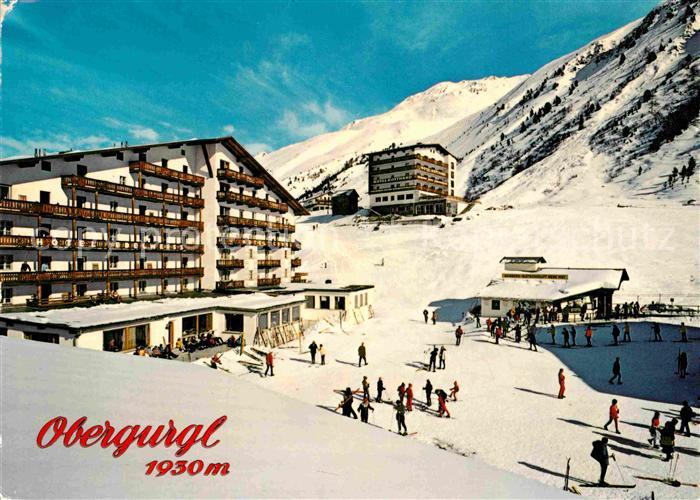 Obergurgl Soelden Tirol Hotel Edelweiss Skigebiet Winter