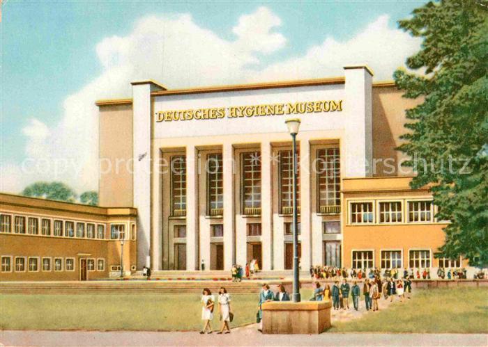 DRESDEN Elbe Deutsches Hygiene Museum