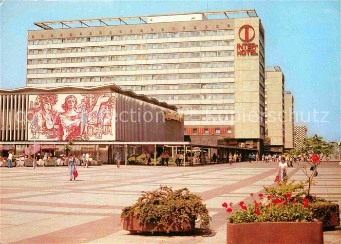 DRESDEN Elbe Prager Strasse Interhotel