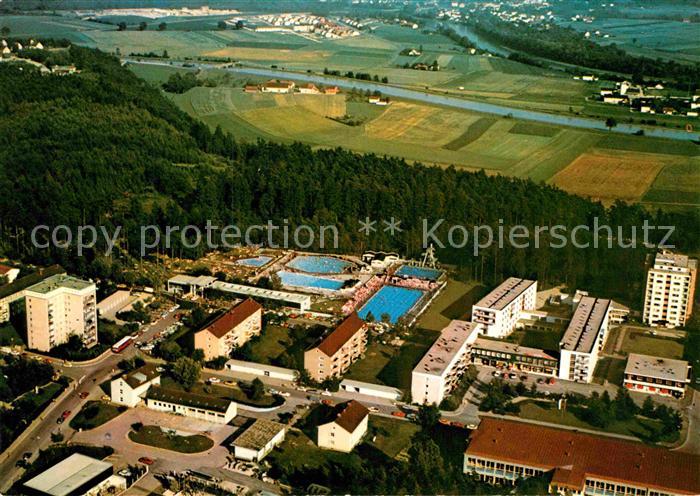 Waldkraiburg Fliegeraufnahme Waldbad