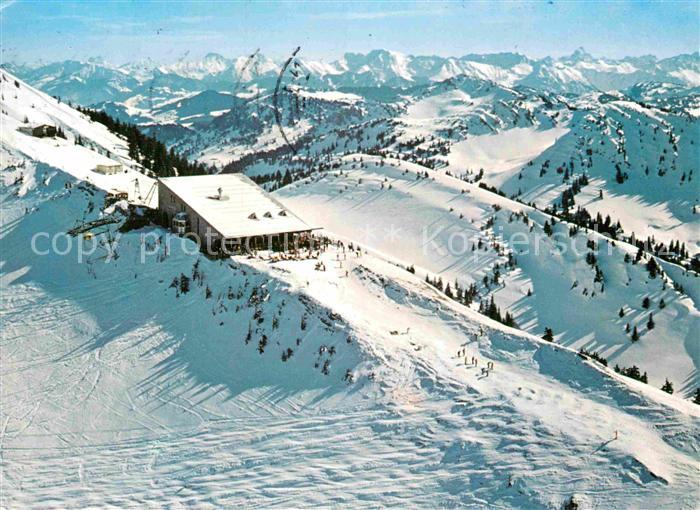 Steibis Oberstaufen Bayern Hochgratbahn Bergstation Allgaeuer Hochalpen