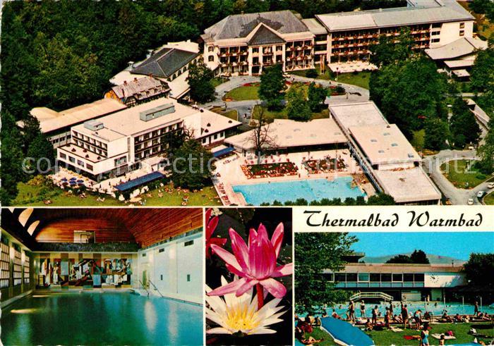 Villach Kaernten Fliegeraufnahme Thermalbadanlagen