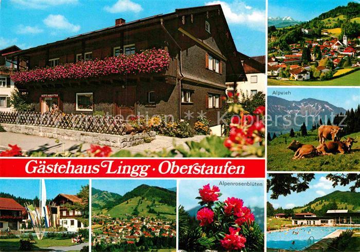 Oberstaufen Oberallgaeu Bayern Gaestehaus Lang