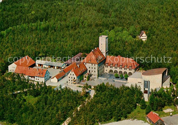 Bamberg Fliegeraufnahme Burg Feuerstein Haus Katholischer Jugend
