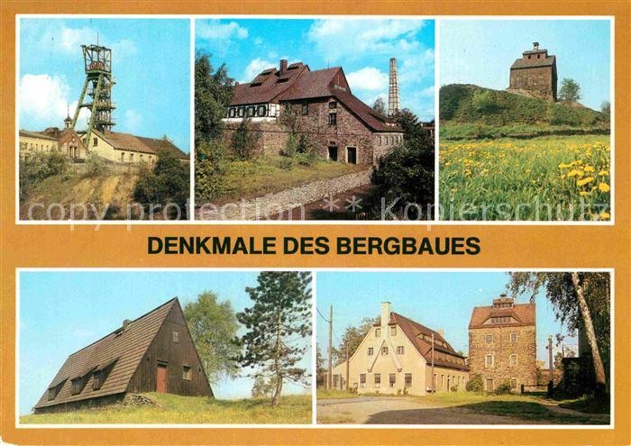 Freiberg Sachsen Denkmale des Bergbaues Reiche Zeche Alte Elisabeth