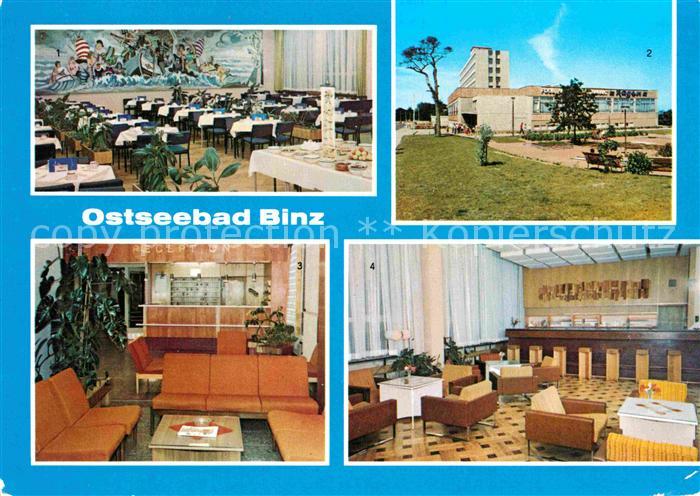 Binz Ruegen FDGB Urlauberrestaurant Ruegen  FDGB Erholungsheim Arkona