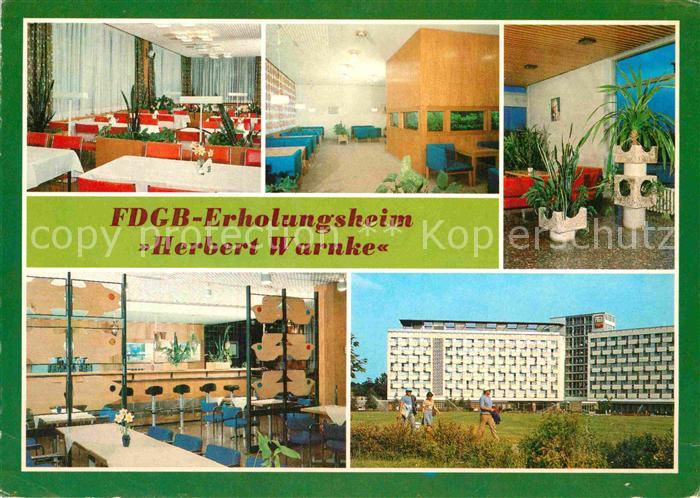 Klink Waren FDGB Erholungsheim Herbert Warnke