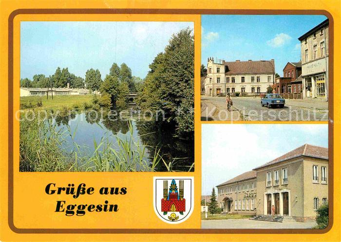 Eggesin Randow Bahnhofstrasse HO Hotel Gaststaette Mecklenburg