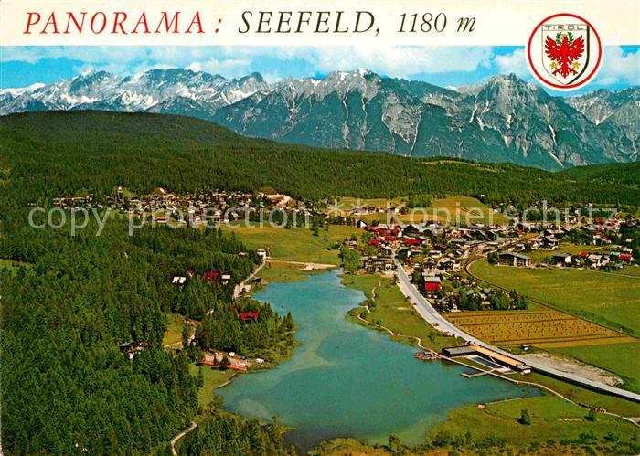 Seefeld Tirol Fliegeraufnahme