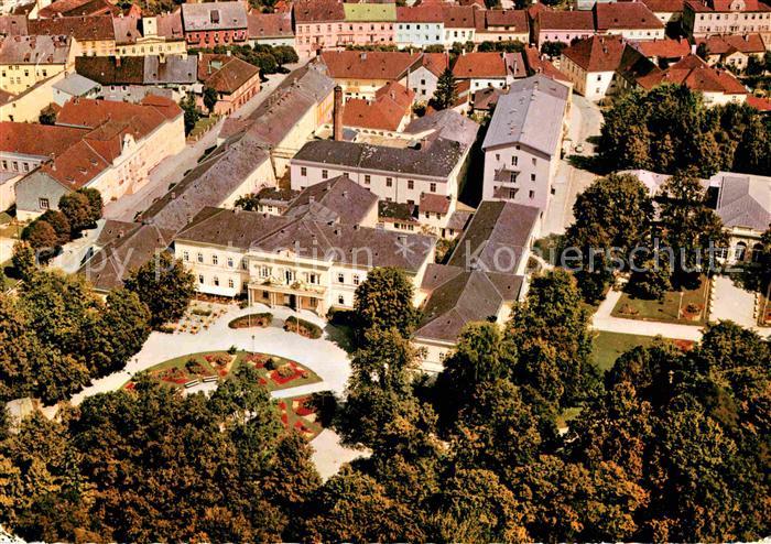 Bad Hall Oberoesterreich Fliegeraufnahme Kurviertel