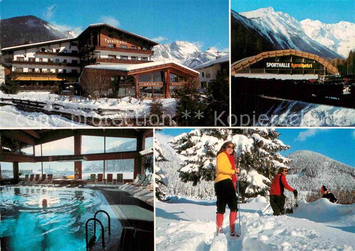 Obsteig Tirol Tyrolhotel Winterlandschaften