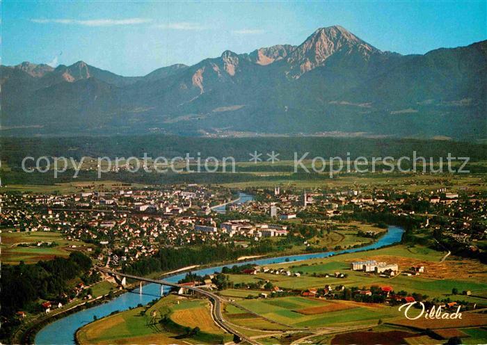 Villach Kaernten Mittagskogel Panorama